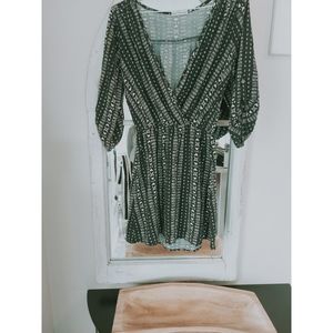 Bohemian print  dress